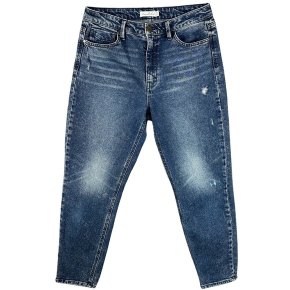 Anthropologie Unpublished Denim Jeans Distressed Women's Size 29 - Picture 1 of 9